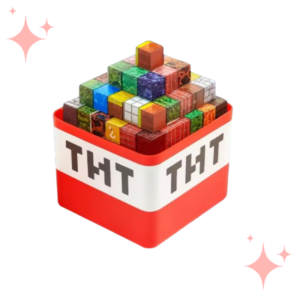 קופסת אחסון בעיצוב מיינקראפט בשווי 69.90₪