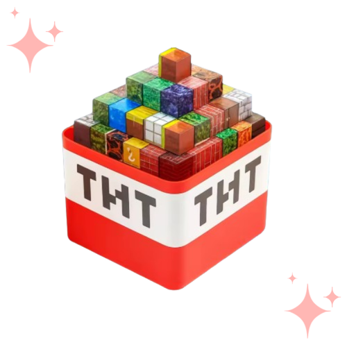 קופסת אחסון בעיצוב מיינקראפט בשווי 69.90₪